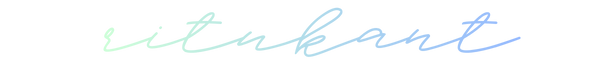 Ritu Kant Ojha — signature